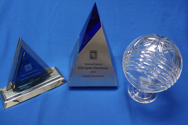 TTI Supplier Excellence Award | KOA Speer Electronics