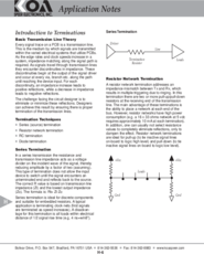 Introduction to Terminations