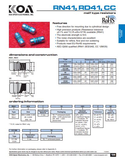 RN41 (2ES/3AS)